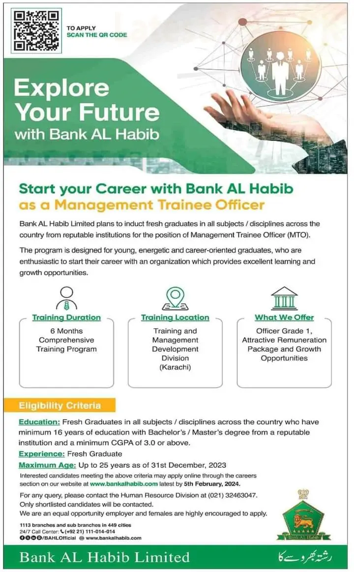 Bank AL Habib Jobs