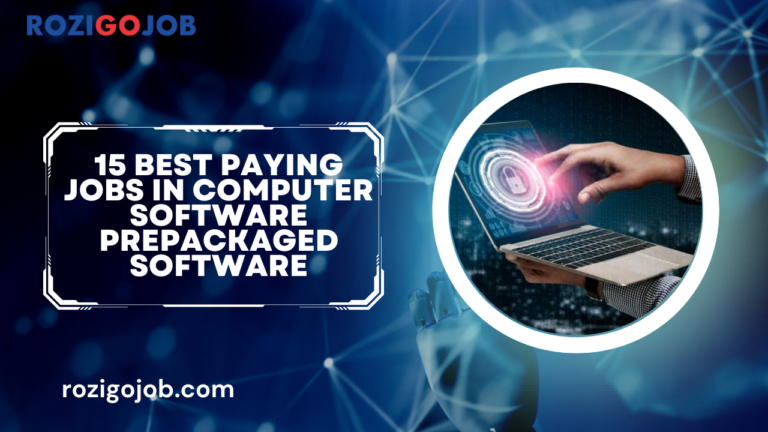 15 Best Paying Jobs In Computer Software Prepackaged Software