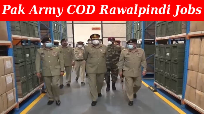 Pak Army Jobs Central Ordnance Depot COD 2023