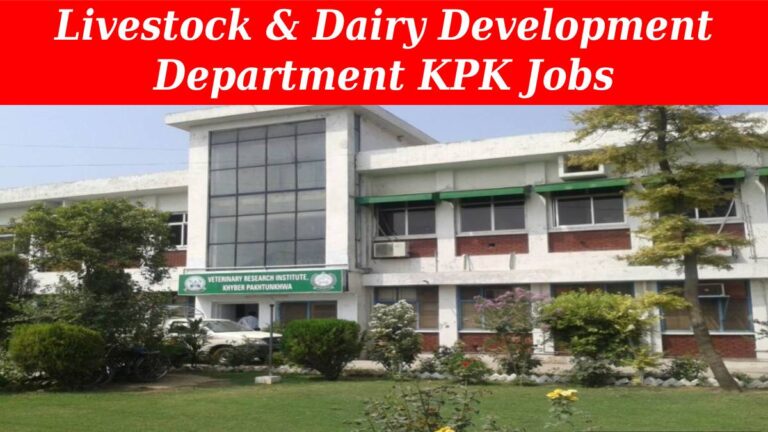 Livestock and Dairy Development Department KPK Jobs 2023 (179+ Seats)