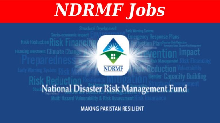 NDRMF Jobs 2023 | National Disaster Risk Management Fund