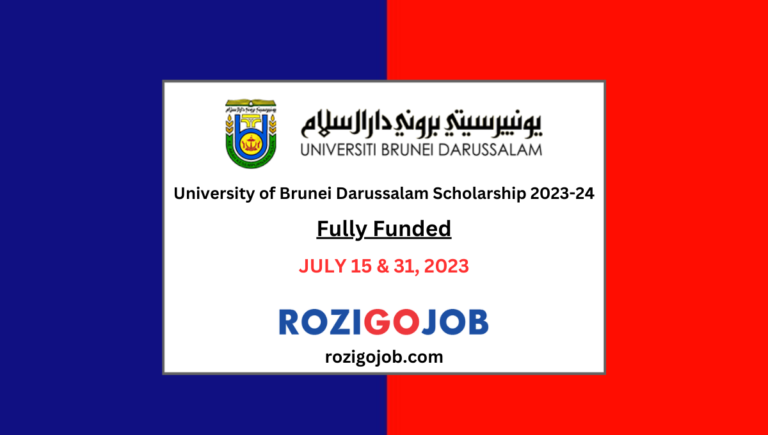 University of Brunei Darussalam Scholarship 2023 | Fully Funded