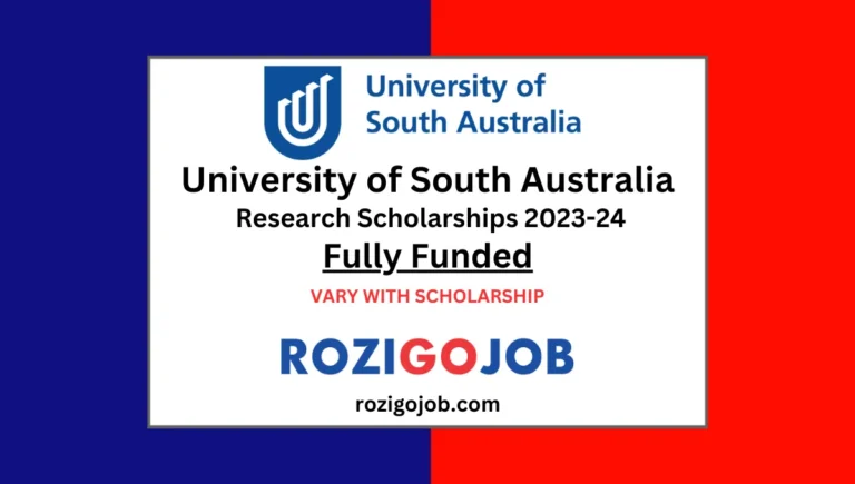 University of South Australia Research Scholarships 2023 | Fully Funded